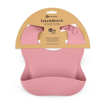 Petite&amp;Mars® Take&amp;Match silicone bib