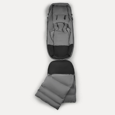 Bugaboo® Footmuff winter sleeping bag | Midnight Black