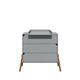 Bellamy Lotta gray changing table