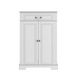 Bellamy® Ines 2-door tall chest of drawers | Elegant White