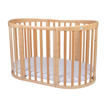 Waldin® łóżeczko 7w1 Owal