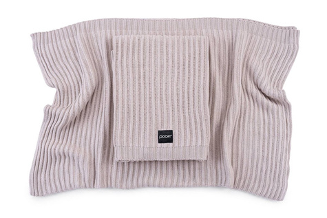 Poofi® Oslo bamboo blanket | Light Beige