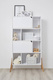 Bellamy Lotta snow bookcase