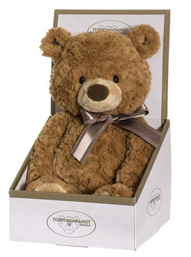 Teddykompaniet® plush cuddly mascot, teddy bear in box 42cm