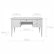 Bellamy® Ines sekretarzyk | Elegant White