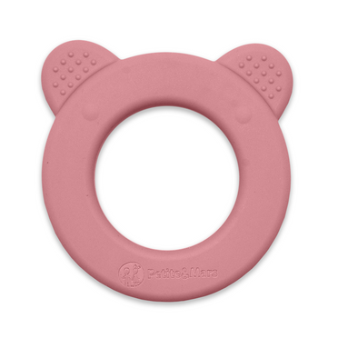 Petite&amp;Mars® silicone teether with rattle Beary