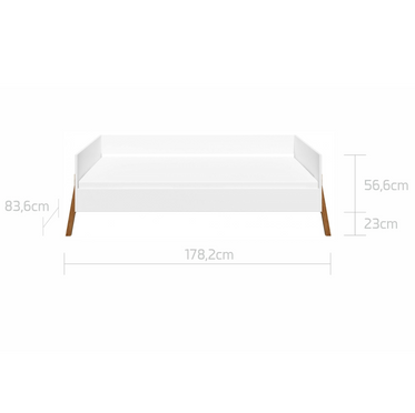 Bellamy Lotta snow crib 80x160