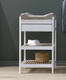 Troll Nursery | Lukas | Freestanding Changing Table on Wheels | White