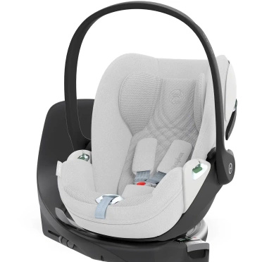 Cybex® Cloud T i-Size convertible car seat 0-13 kg with rotating base | Platinum White Plus