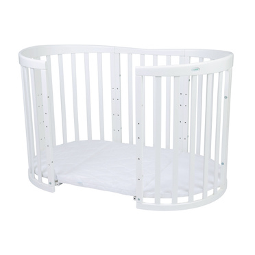 Waldin® 7in1 Oval crib