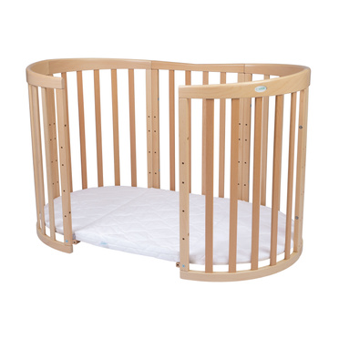 Waldin® łóżeczko 7w1 Owal