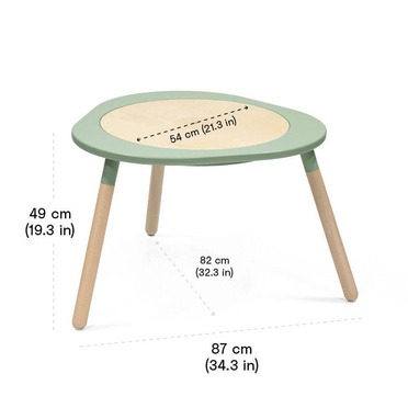 Stokke® MuTable™ V2 wielofunkcyjny stolik do zabawy | Storm Grey