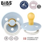 Bibs Hevea smoczek uspokajający S Baby blue night
