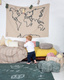 Lorena Canals® handwoven 100% cotton rug 140 x 200 cm | I LOVE MATH