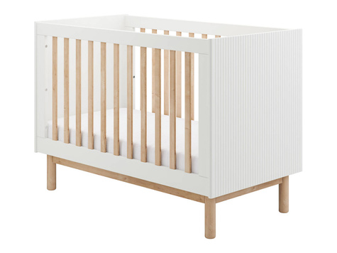 Pinio Miloo crib 120x60 white