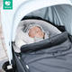 Thule® Shine 2w1 kompaktowy wózek głęboko-spacerowy | Grey Melange on Aluminium