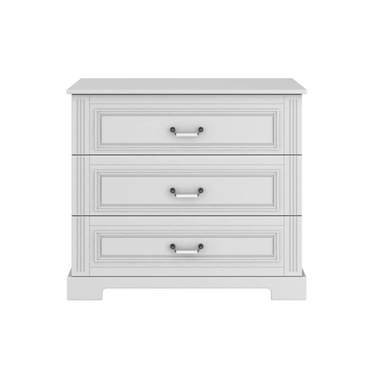 Bellamy® Ines komoda 3-szuflady | Elegant White