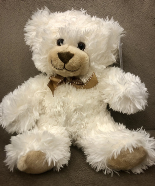 Teddykompaniet® pluszowa maskotka przytulanka, miś Roger kremowy 25cm