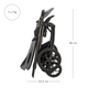 Inglesina® Aptica Duo XT 2-in-1 deep-sleeping stroller Magnet Gray