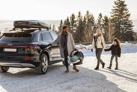 Lodger® waterproof double layer winter stroller sleeping bag light gray Taslon Drizzle