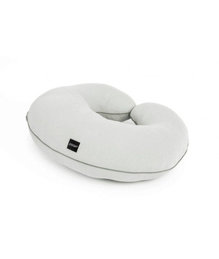 Poofi® nursing pillow 100% organic cotton | Light grey