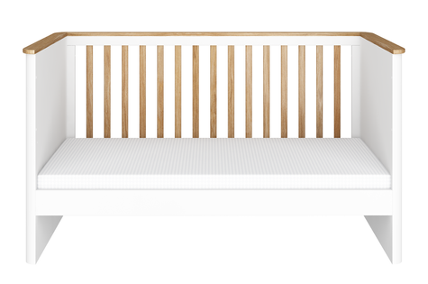 BELLAMY RUBAN - CRIB WITH COUCH FUNCTION 70X140 / NO DRAWER /