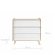 Bellamy So sixty 3-drawer chest of drawers