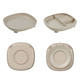 B.Box® plate with suction cup 2-in-1 Latte