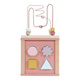 LITTLE DUTCH wooden activation cube | Pink Flowers