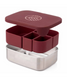 ECO RASCALS Classic Bento Lunch Box | Maroon