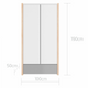Bellamy Pinette 2-door closet