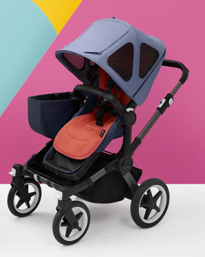 Bugaboo® Breezy Seat Liner Cooldry® mesh, wkładka letnia | Sunrise Red (Dual)