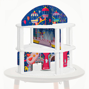 Stokke® MuTable™ Scenarios, scenery for the tower | Funfair
