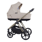 Espiro Miloo deep-sleeping stroller set 2-in-1 White pearl