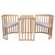 Waldin® 7in1 Oval crib