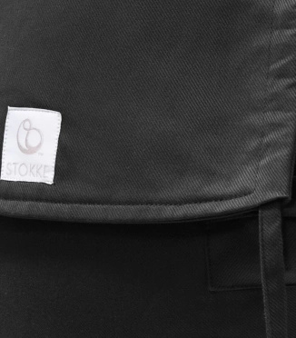 Stokke® Limas™ Carrier chusta–nosidełko ergonomiczne dla dziecka od 3 do 15 kg |  Black OCS