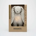MOONIE | SZUMIŚ | SZUMIĄCY ORGANICZNY KRÓLIŚ Z LAMPKĄ | GREY
