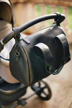 Childhome Mommy | Stroller Bag | Club Vegan Leather Black