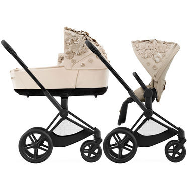 Cybex® Priam 4 wózek głęboko-spacerowy 2w1 | Simply Flowers Beige