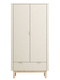 Pinio Miloo 2 door closet champagne