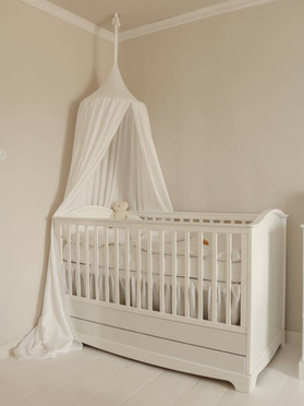 Bellamy Royal timeless white łóżeczko 70x140