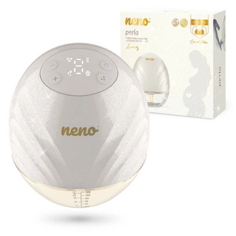Neno® PERLA bezprzewodowy, muszlowy, elektroniczny laktator, 3-fazowy