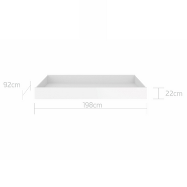 Bellamy Lotta / Pinette snow szuflada 90x200