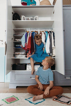 Bellamy® Ines 3-door closet | Elegant White
