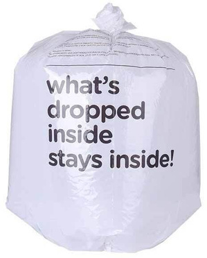 Magic bags for used diapers three layers - gift box 3 rolls