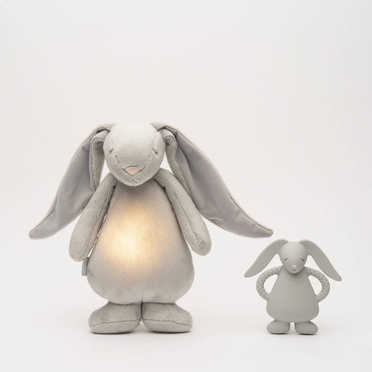 Moonie Rabbit Silver teether made of natural rubber