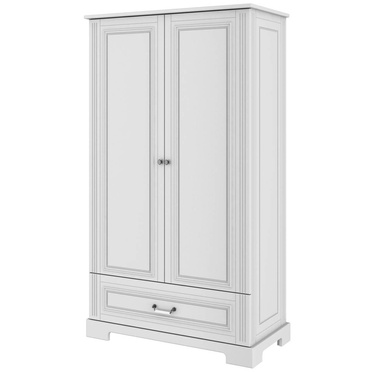 Bellamy® Ines wysoka szafa 2-drzwiowa 'tall' | Elegant White