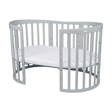 Waldin® 7in1 Oval crib