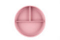 Baby In World® three-piece silicone plate with suction cup