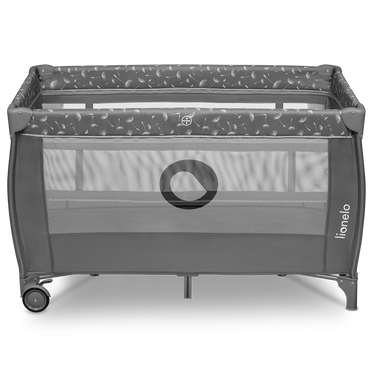 Lionelo Travel cot Stefi plus grey white